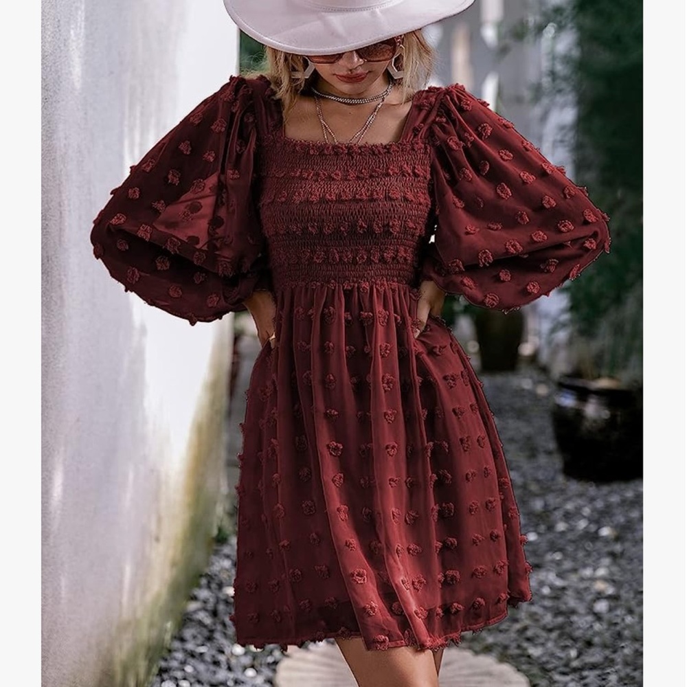 Simplee Women’s Fall Mini-Dress